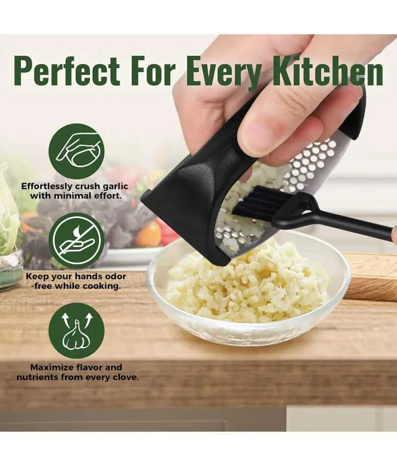 Garlic Crusher Easy Squeeze Tool
