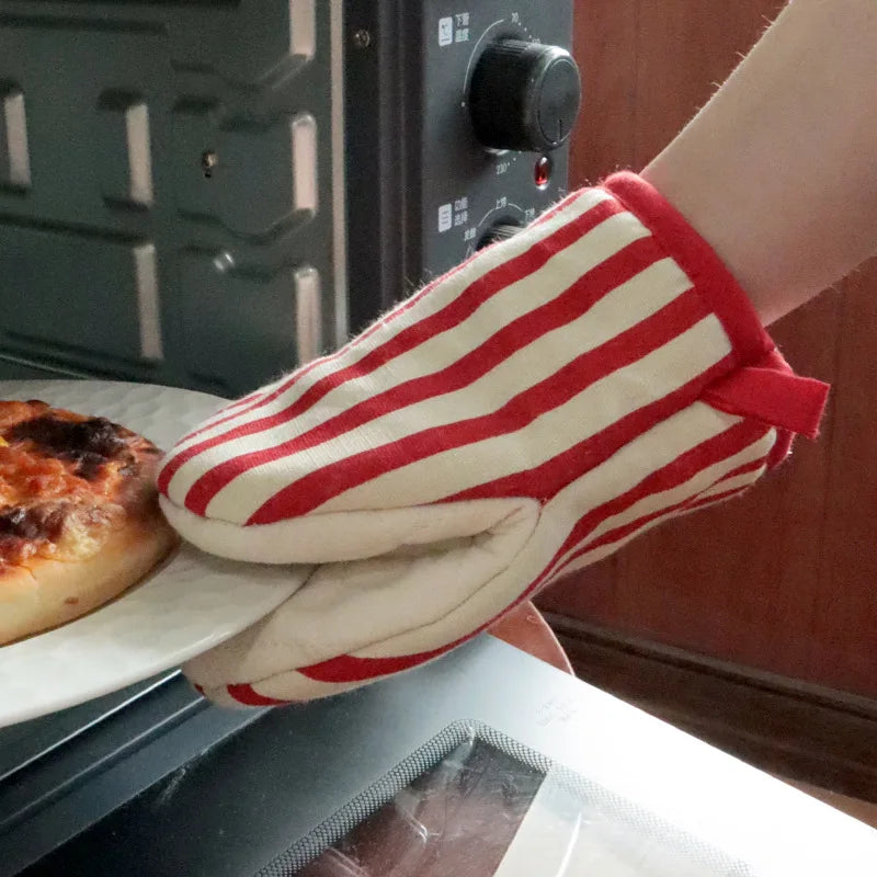 Thick Duck Billed Oven Heat-resistant Gloves Suitable For Air Fryers  Microwave Ovens  And Cookware
