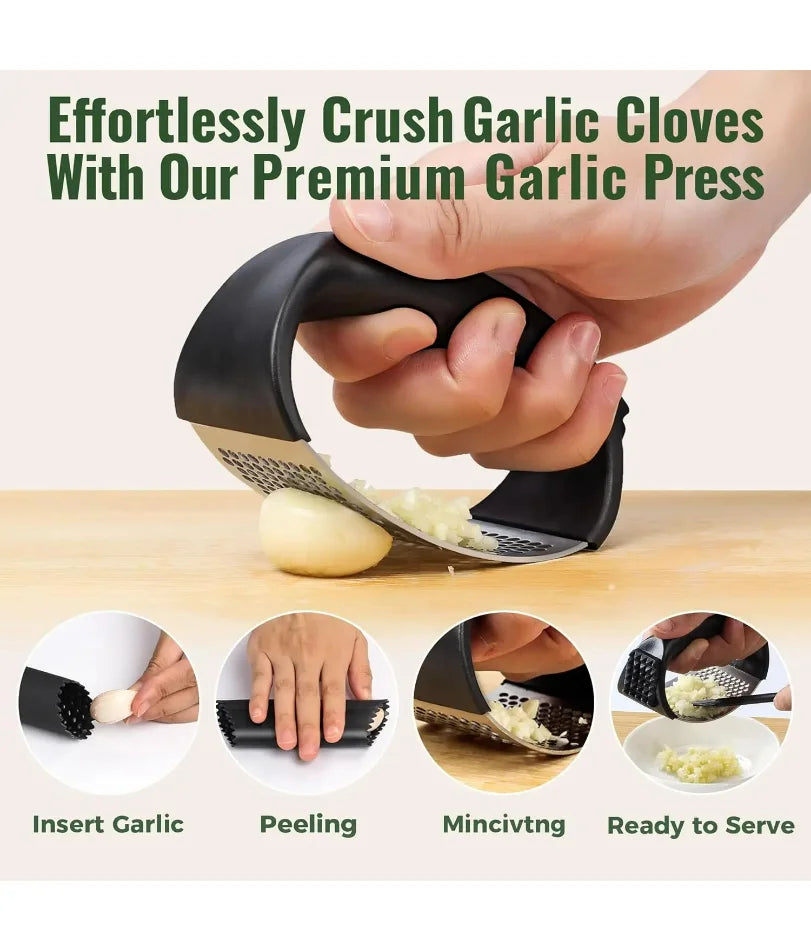Garlic Crusher Easy Squeeze Tool