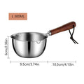 150/300ml Long Handle Wax Melting Pot Stainless Steel Diy Scented Candle Soap Chocolate Butter Handmade Soap Jug Heated Coffee