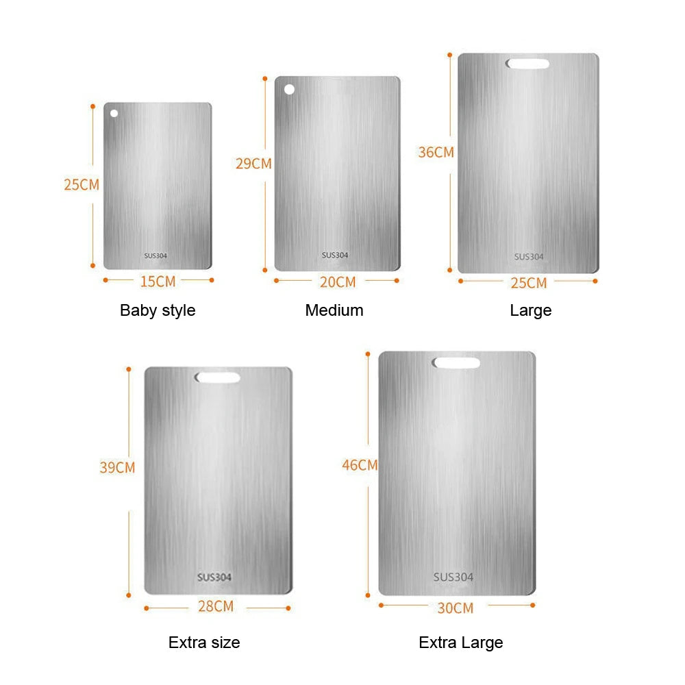Stainless Steel Panel and Chopping Board
