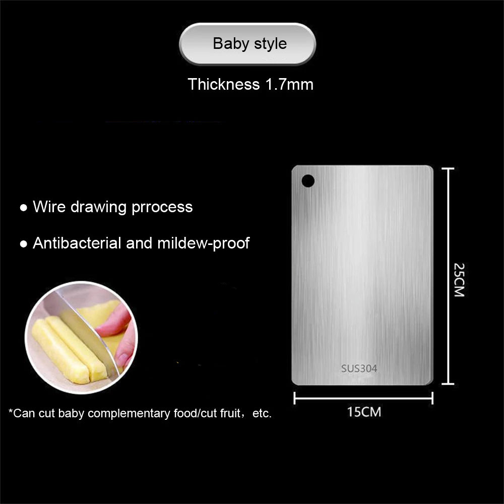 Stainless Steel Panel and Chopping Board