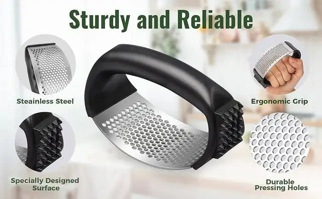Garlic Crusher Easy Squeeze Tool