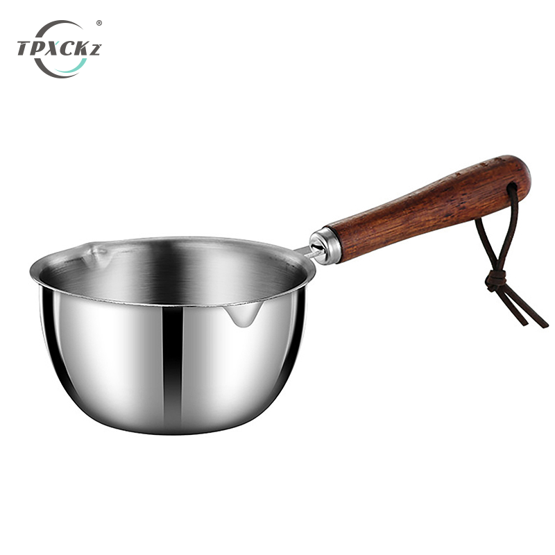 150/300ml Long Handle Wax Melting Pot Stainless Steel Diy Scented Candle Soap Chocolate Butter Handmade Soap Jug Heated Coffee