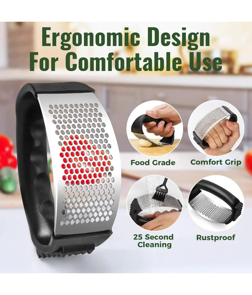 Garlic Crusher Easy Squeeze Tool